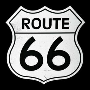 Route 66 sign